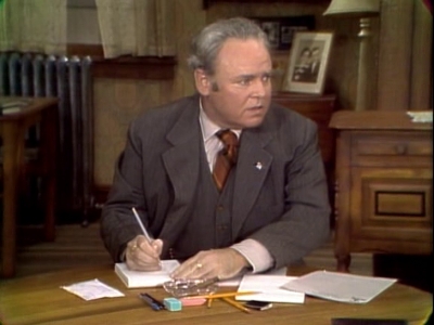 Click to watch 'Writing the President' (popup) All In The Family